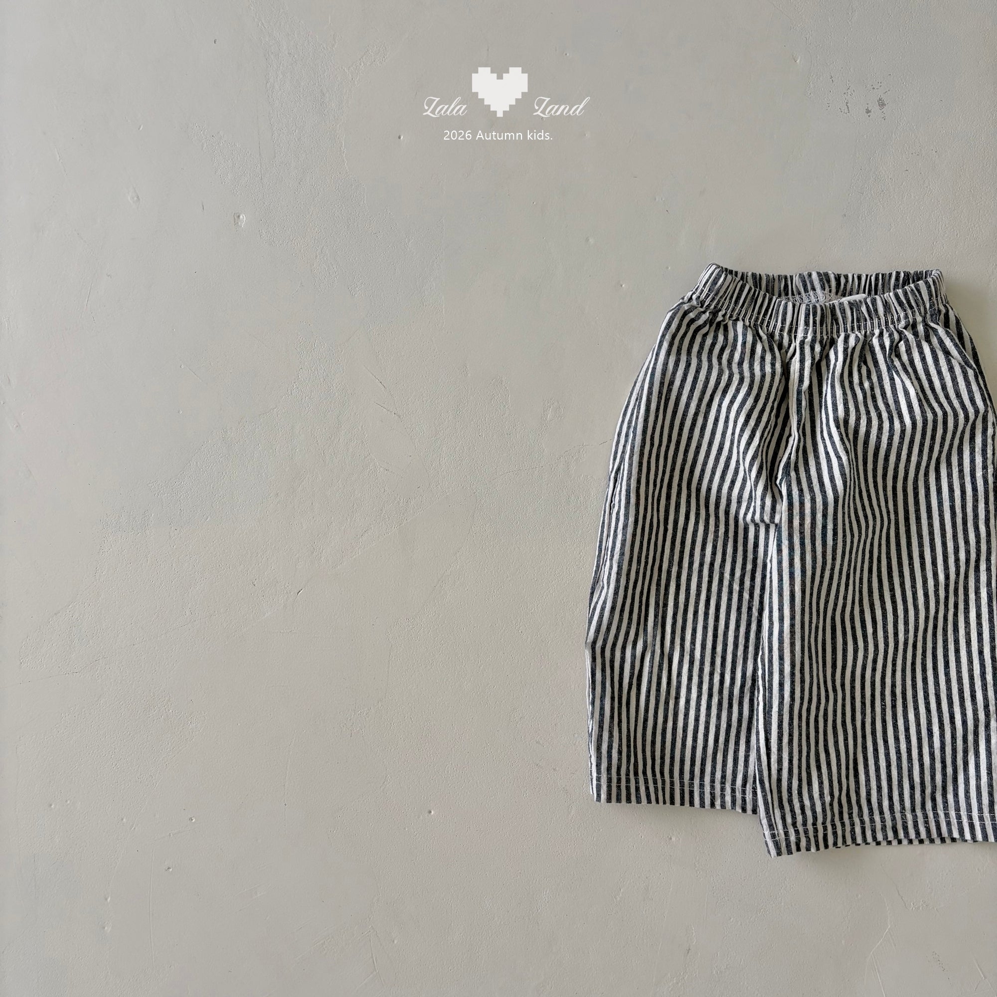［Lala land］Coco stripe pants