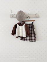 Ecru Knit Bustier