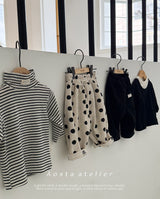 ［Aosta］Wool turtleneck tee