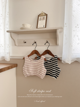 Soft stripe vest
