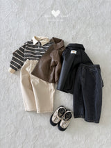 ［Lala land］Caross leather jacket