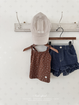 Cross flour camisole