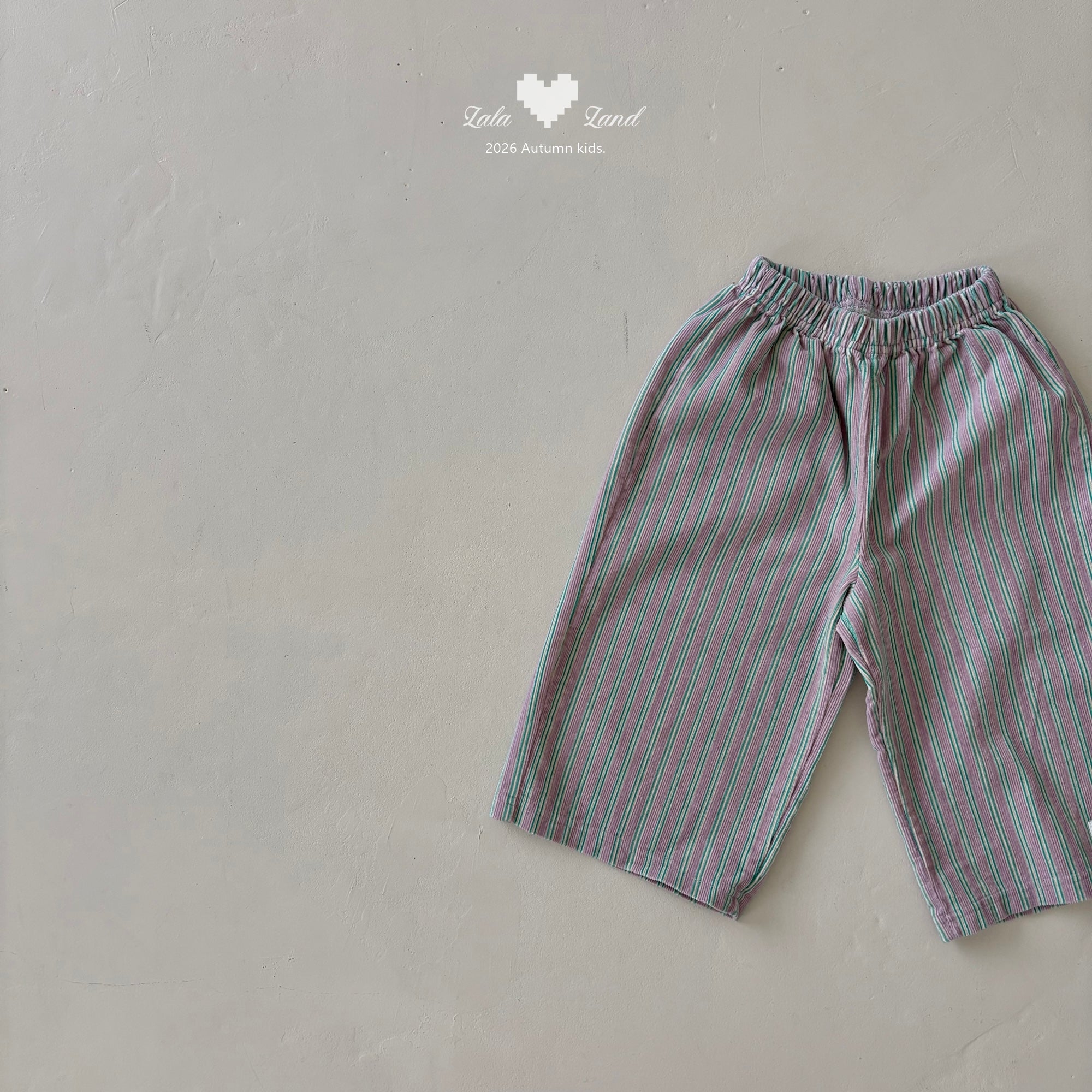 ［Lala land］Candy corduroy pants