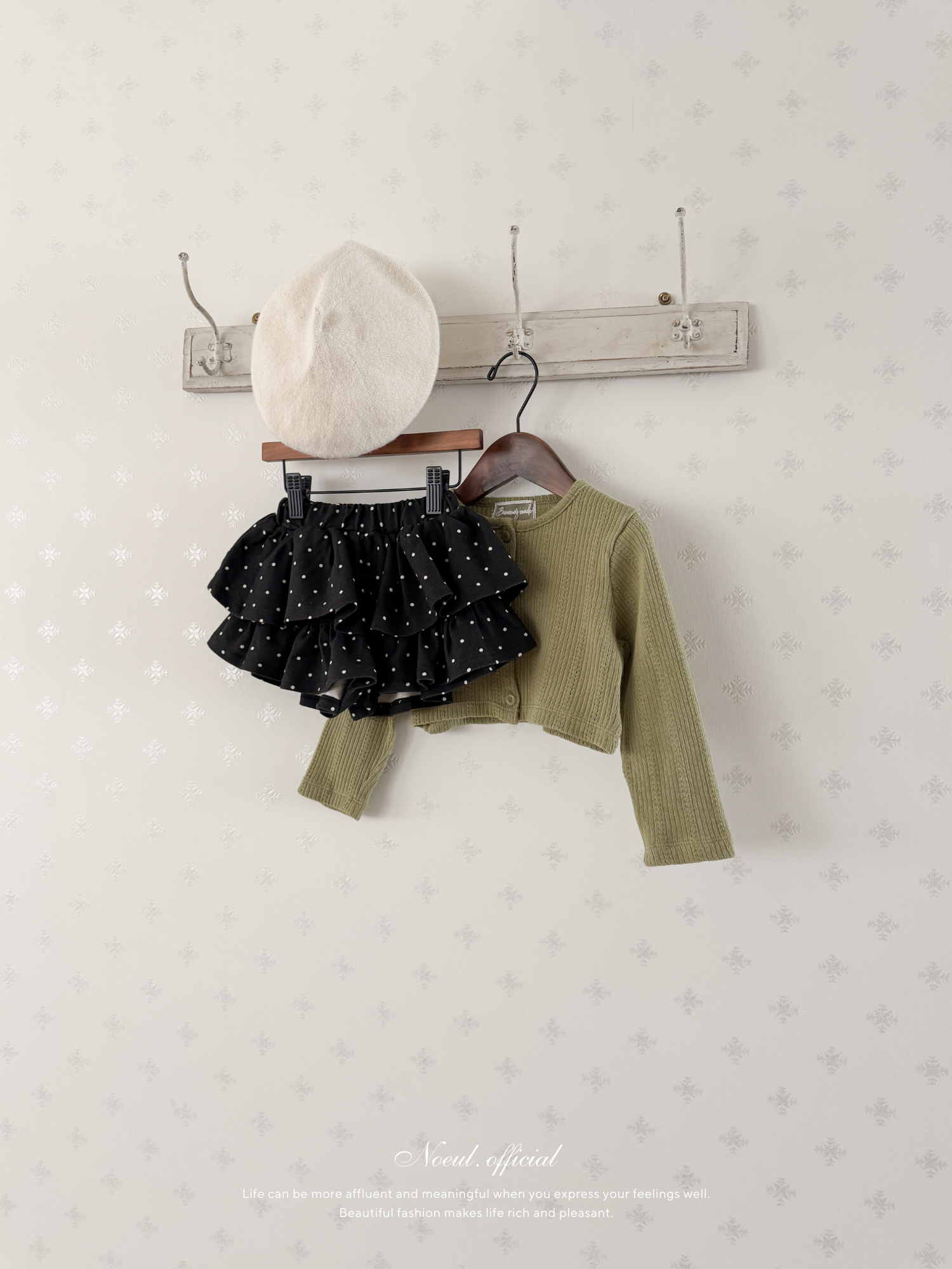 Dot cancan pants