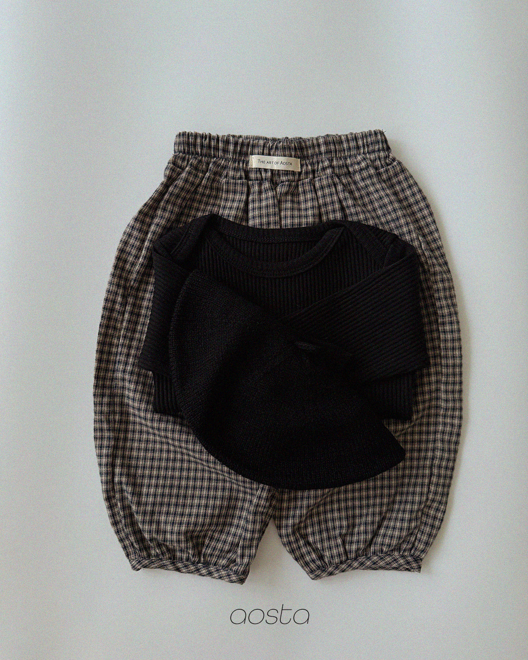 ［Aosta］Mocha Balloon Pants
