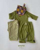 ［Aosta］Dot Tongtong Vest