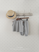 Dot crinkle jogger pants