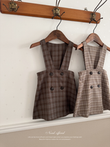 Rommy check one-piece