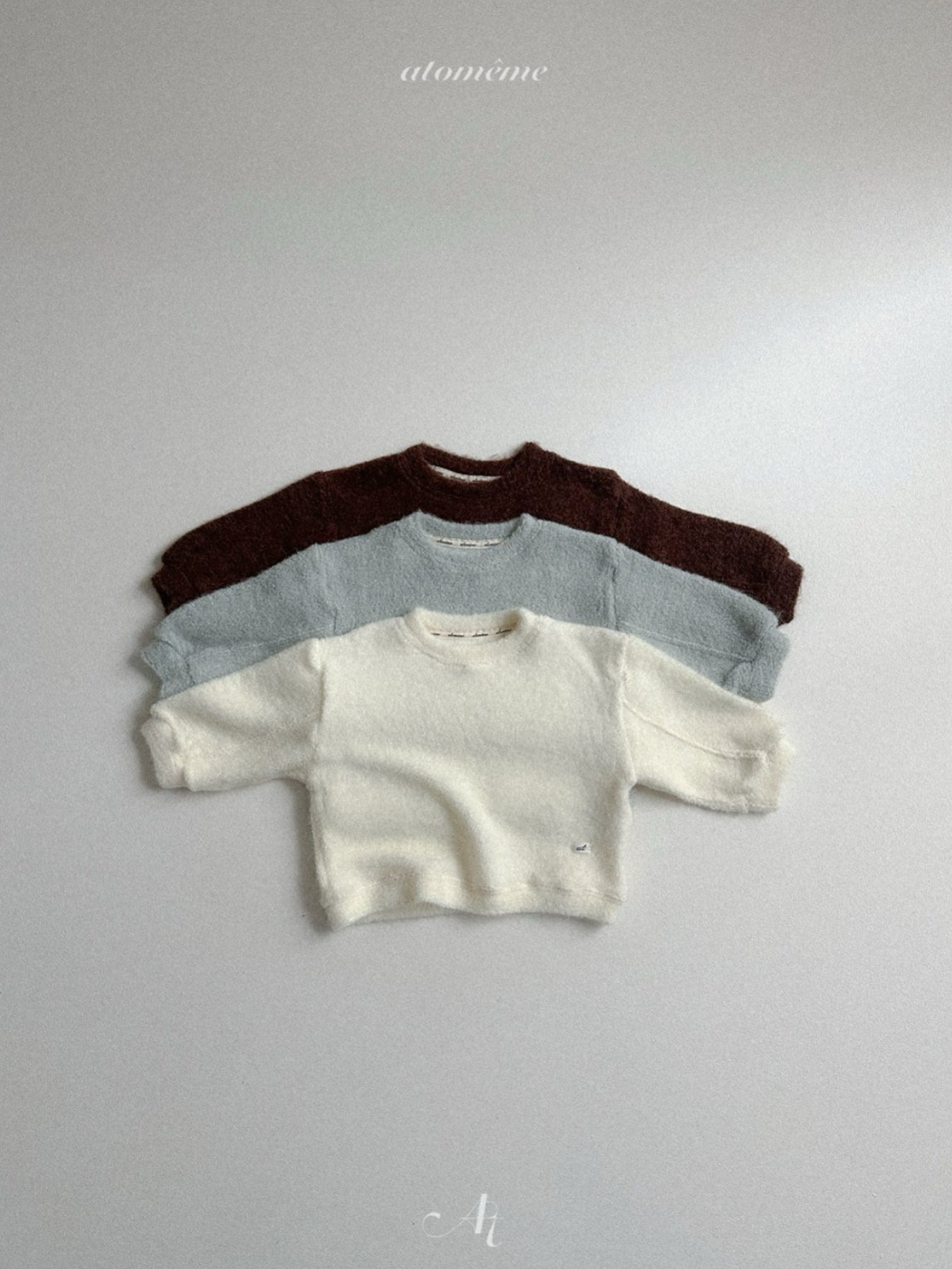[atomeme] Knit Sweatshirt