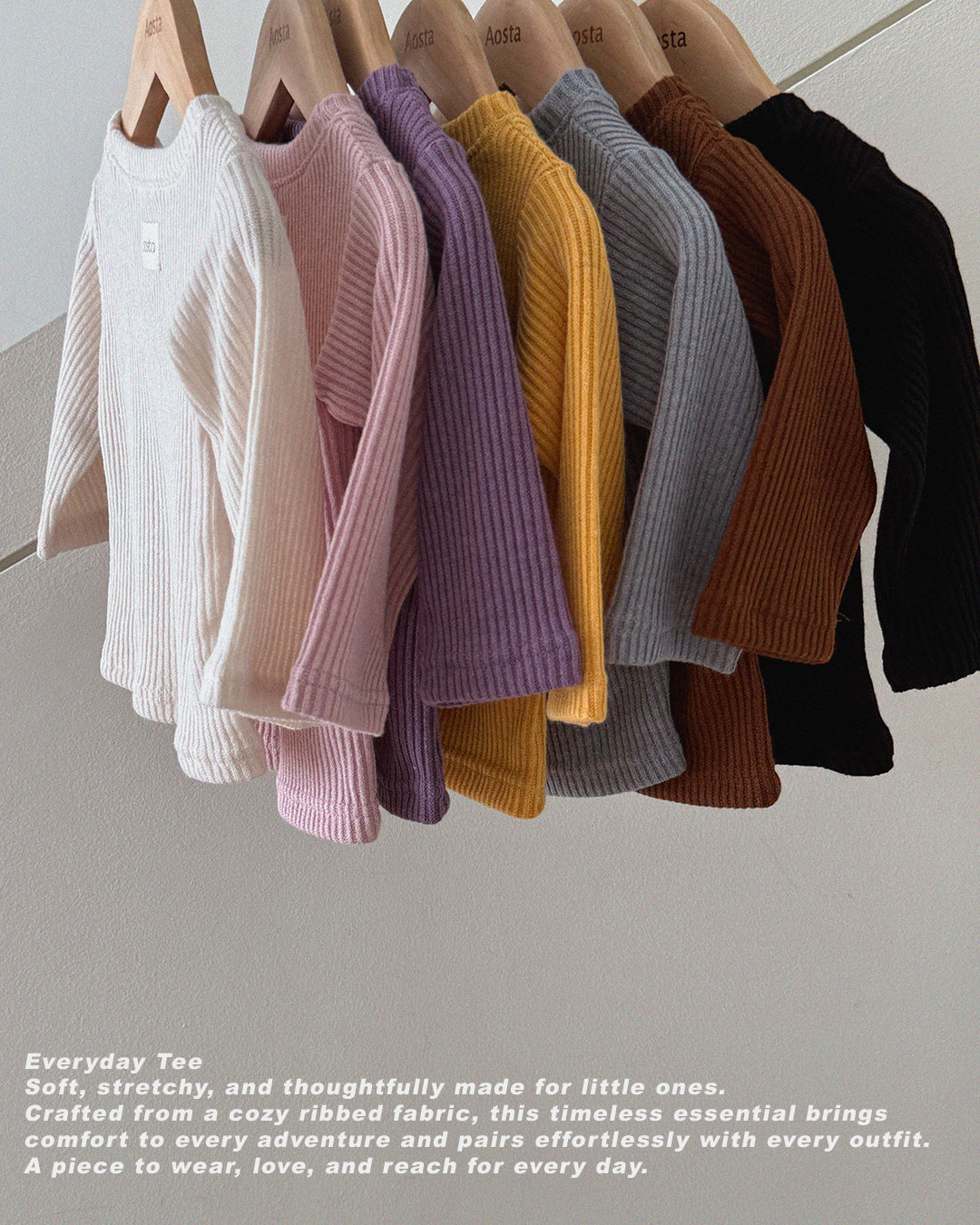 ［Aosta］Everyday Tee