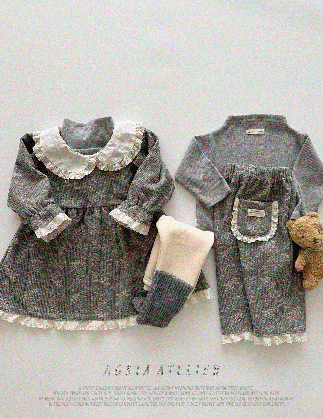 ［Aosta］Fake turtleneck