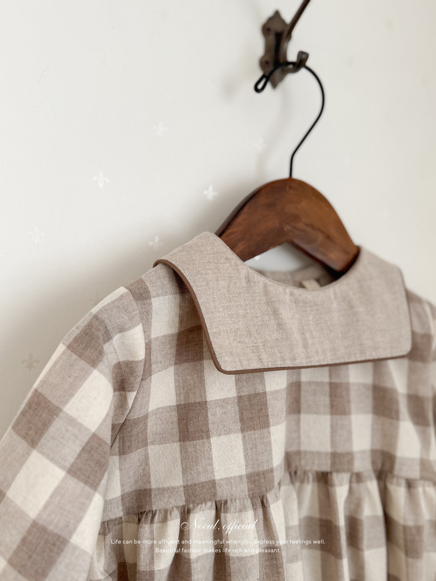 Bonbon check rompers