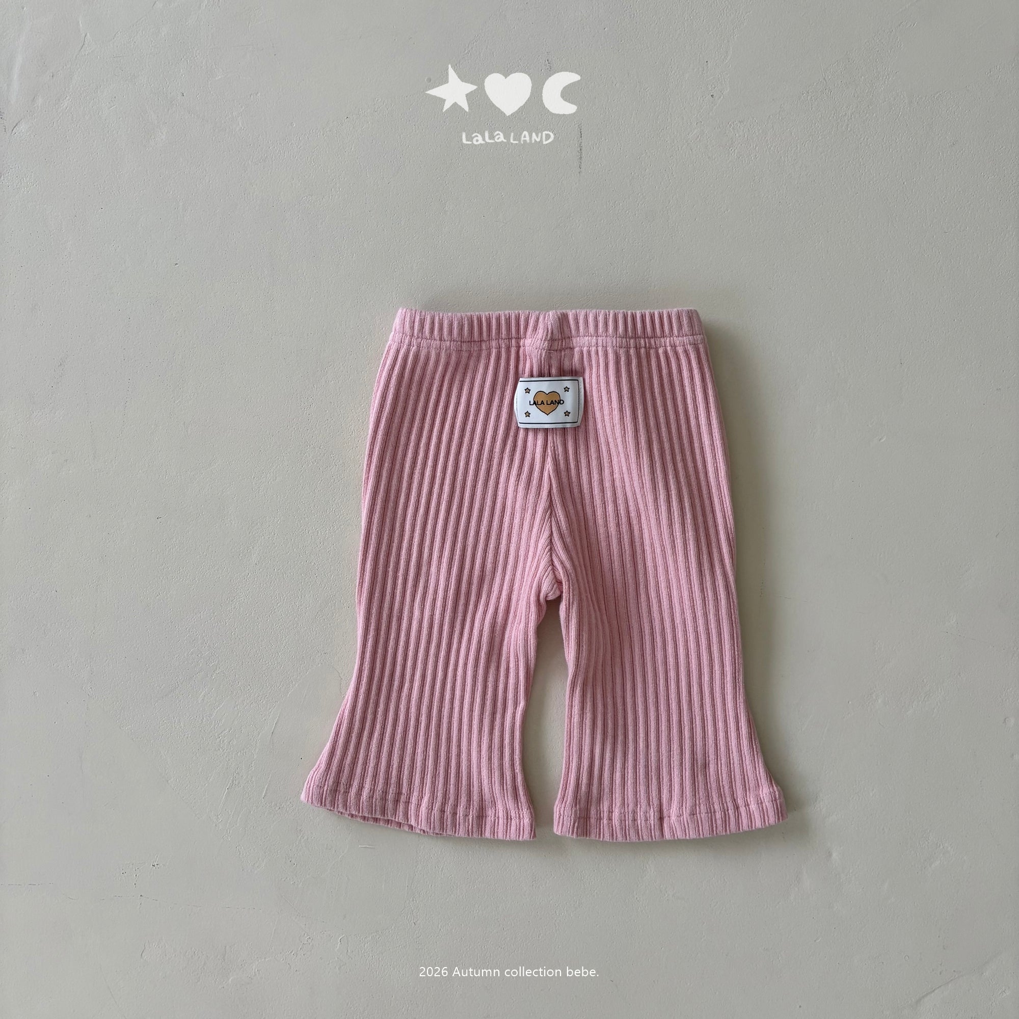［Lala land］Tulip rib pants