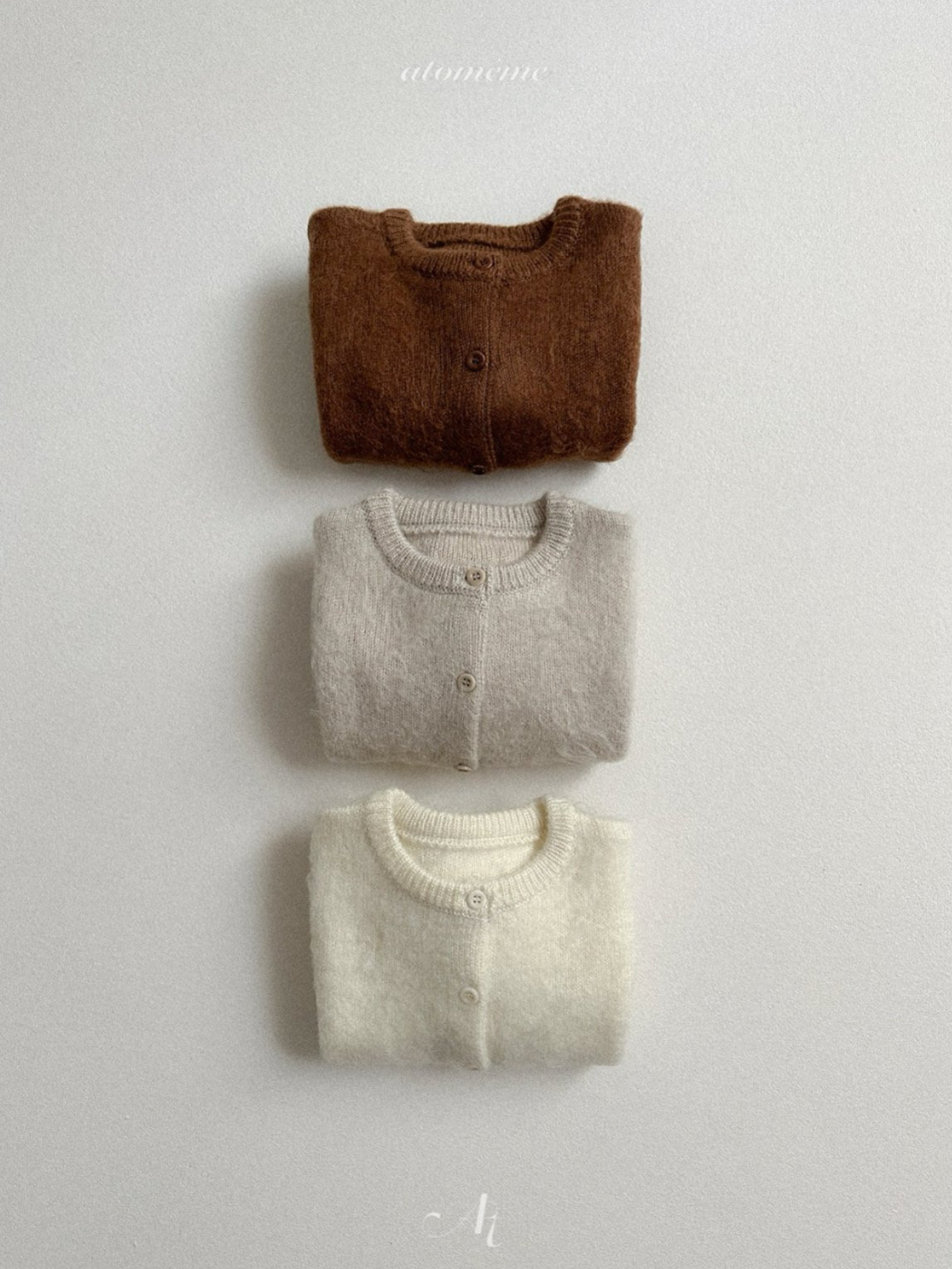 [atomeme] Brush Cardigan