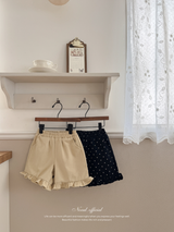 Frill short pants