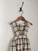 Miserable check one-piece