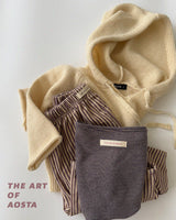 ［Aosta］Boat Neck Tee