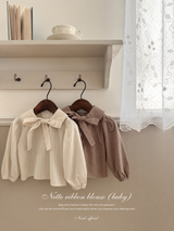 Nette ribbon blouse (baby)