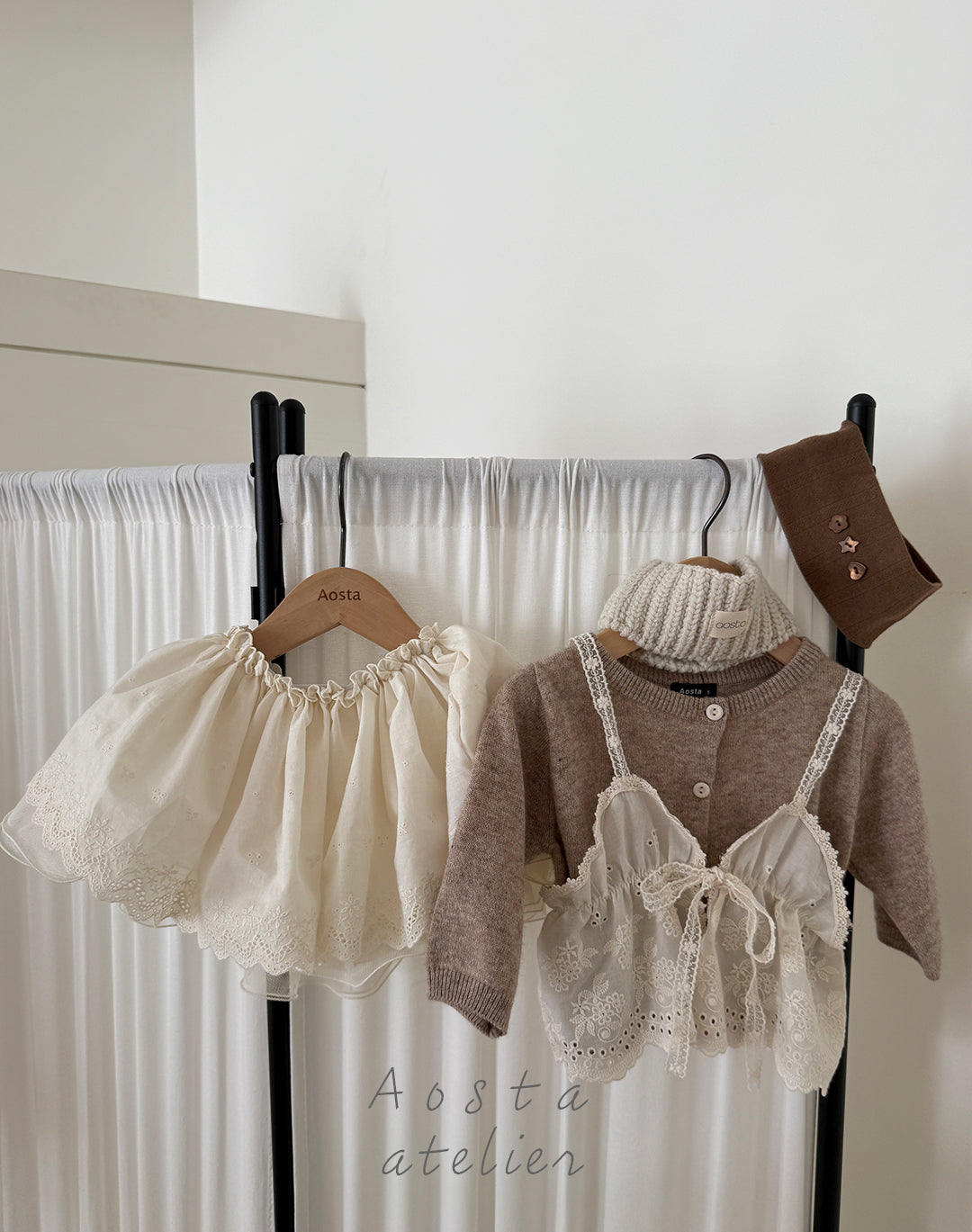 ［Aosta］Lace Bustier