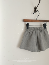 Mini check short pants
