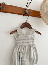 Lilly smock rompers