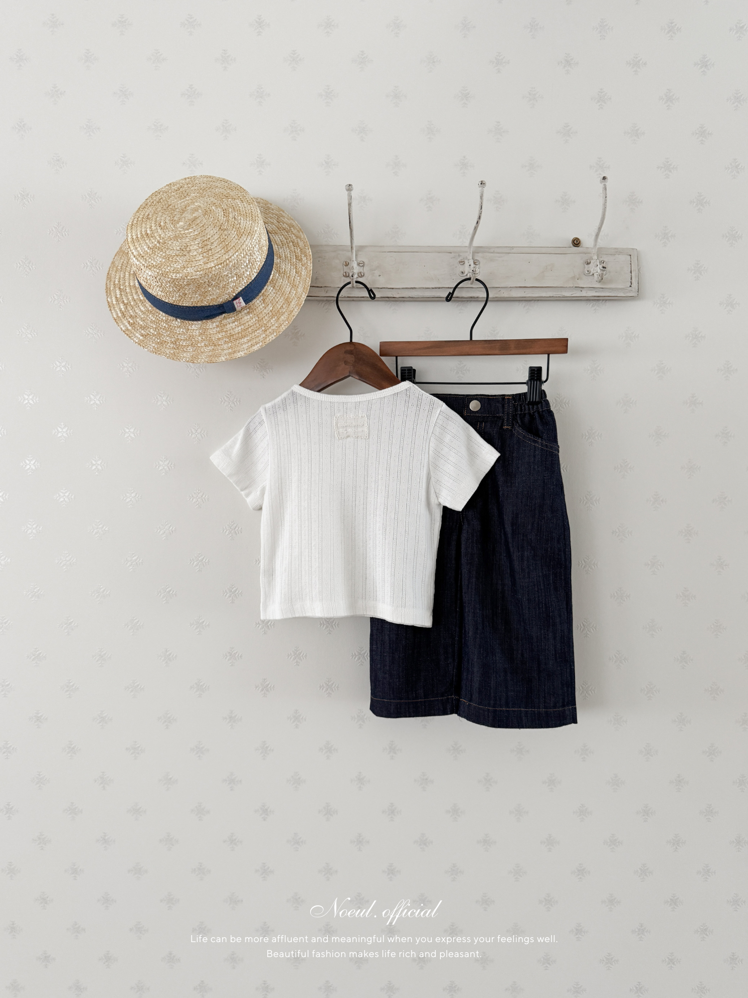 More eyelet tee