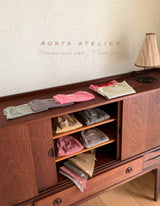 ［Aosta］Boat Neck Tee