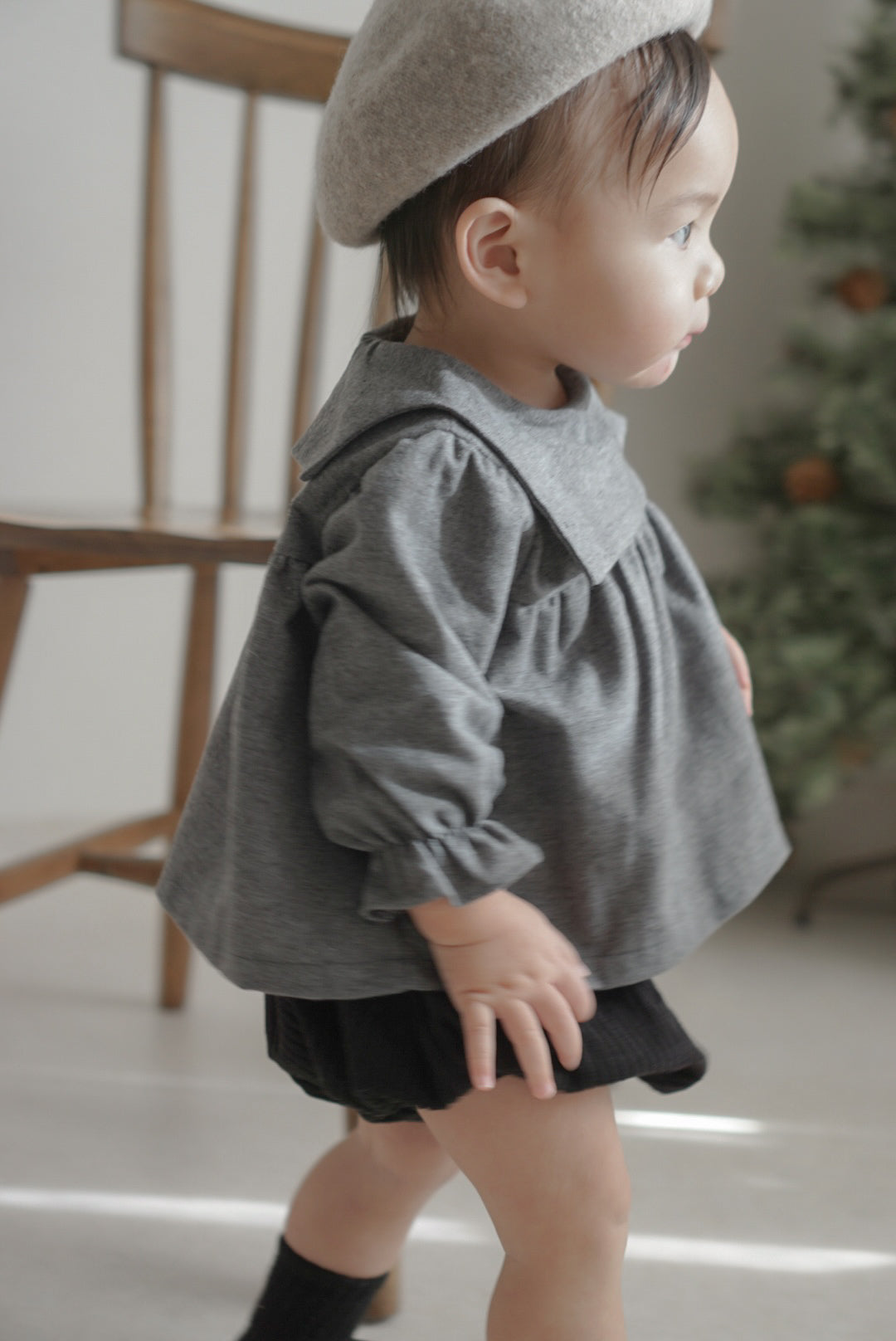 Morgan sailor collar blouse