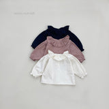 ［mimi market］Snow ruffle blouse