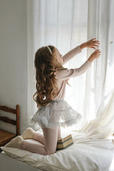 [FLO] Lemonde frill rib tops