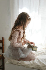 [FLO] Lemonde frill rib tops