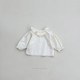 ［mimi market］Snow ruffle blouse
