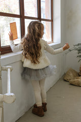[FLO] Lemonde frill rib tops
