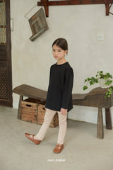 ［mon Atelier］Jacquard leggings