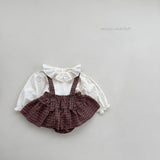 ［mimi market］Snow ruffle blouse