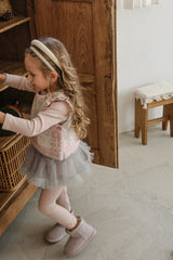 [FLO] Lemonde frill rib tops