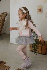 [FLO] Lemonde frill rib tops