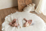 ［mkids］Chocolate lace bonnet