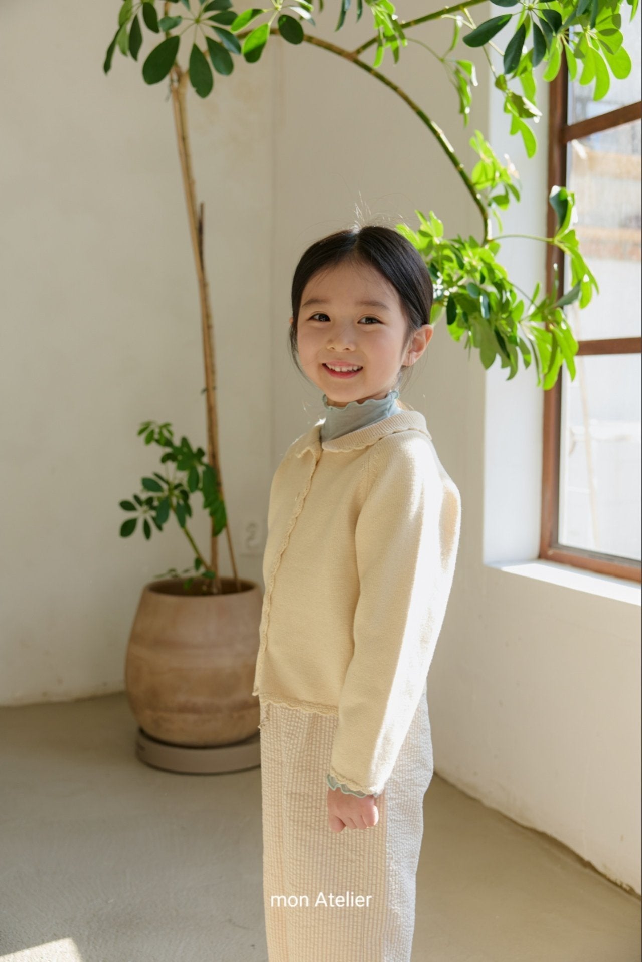 ［mon Atelier］Roro knit cardigan