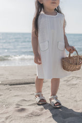 Lace pocket one-piece