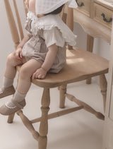 Sillon check suspender bloomer