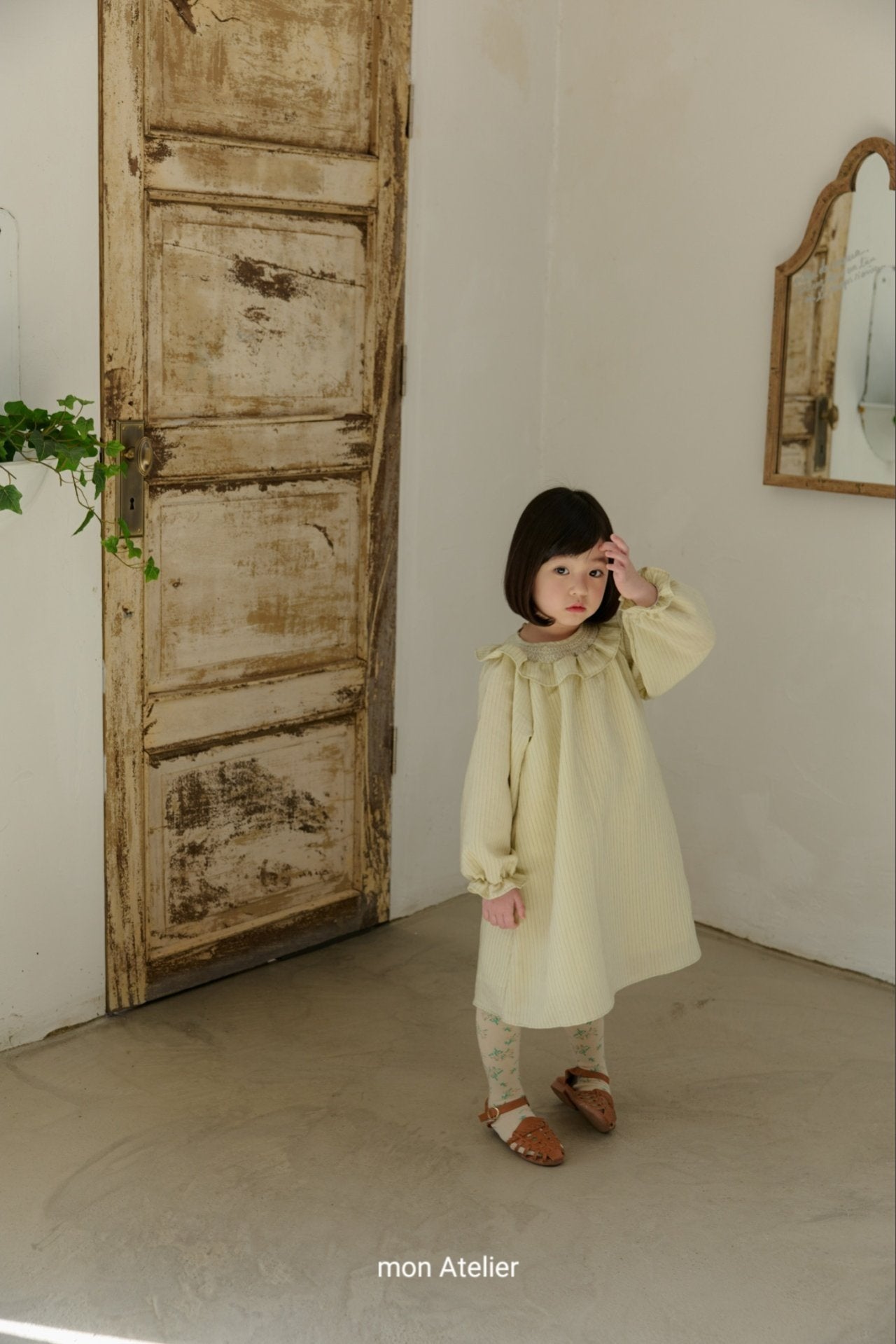 ［mon Atelier］Spring one-piece