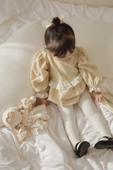 ［Anne shirley × Noeul.］Chanpagne flower rompers