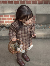 Sailor check coat