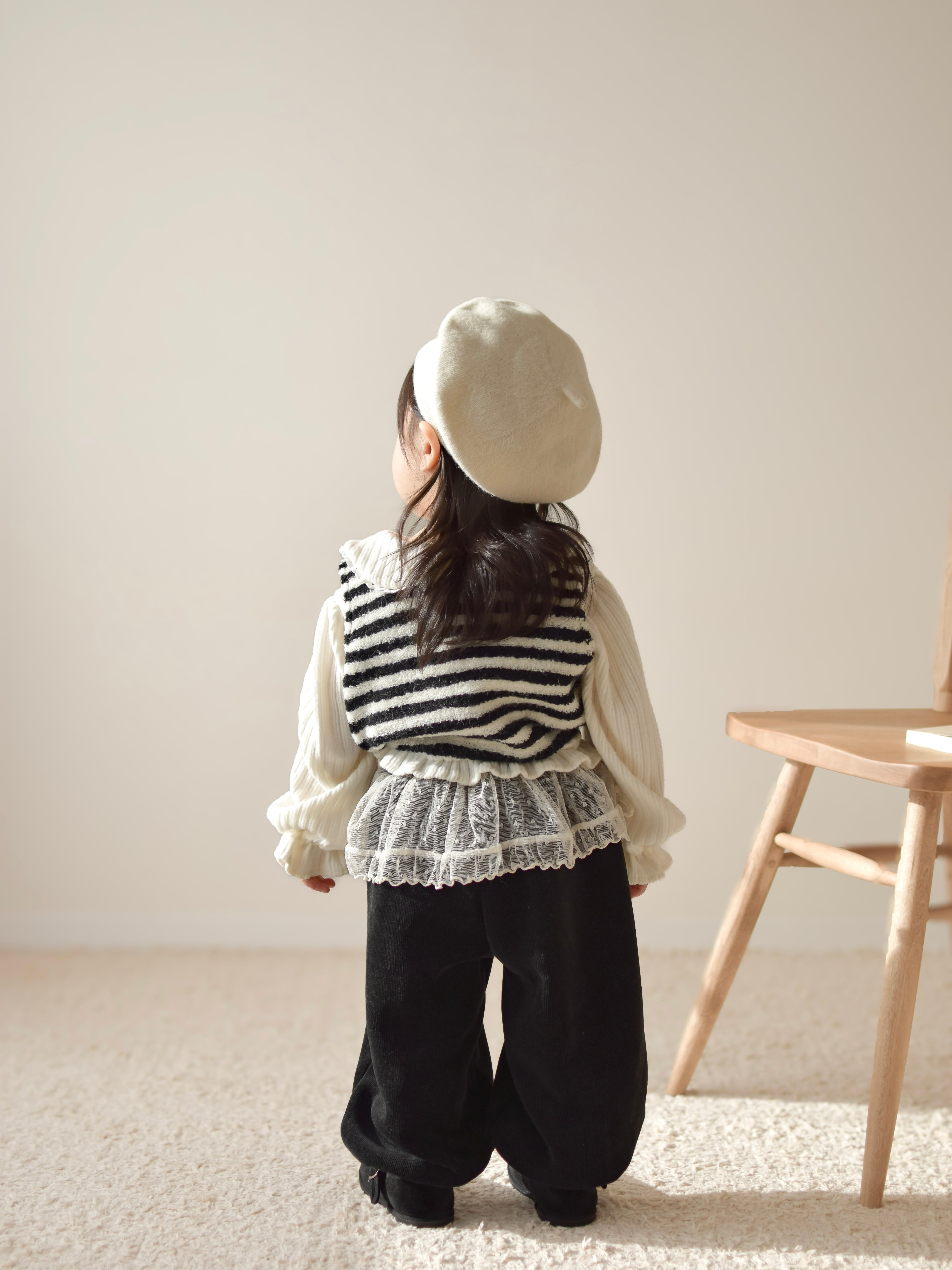 Honey round collar blouse