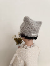 Boucle cat beanie
