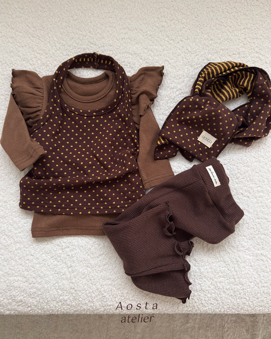 ［Aosta］Angel Frill Tee