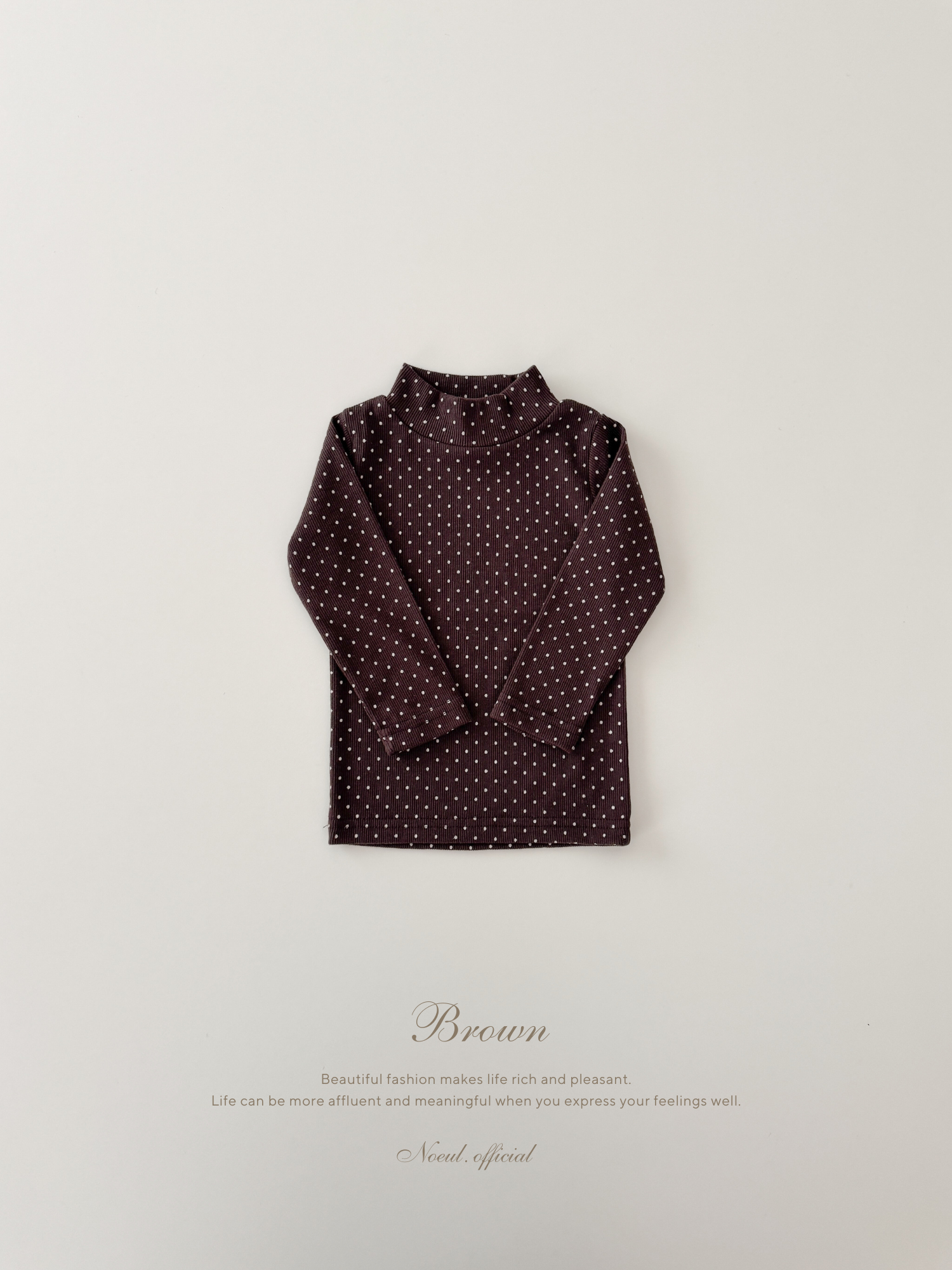 Dot bebe halfneck tops