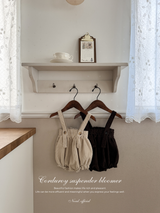 Corduroy suspender bloomer