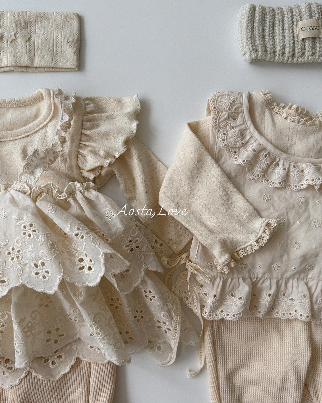 ［Aosta］Lace Cancan Blouse